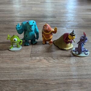 Monsters Inc Action Figures Playset Lot Bundle